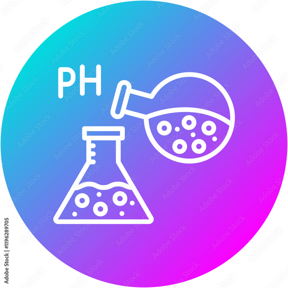 pH Adjustment Icon pH Adjustment Icon