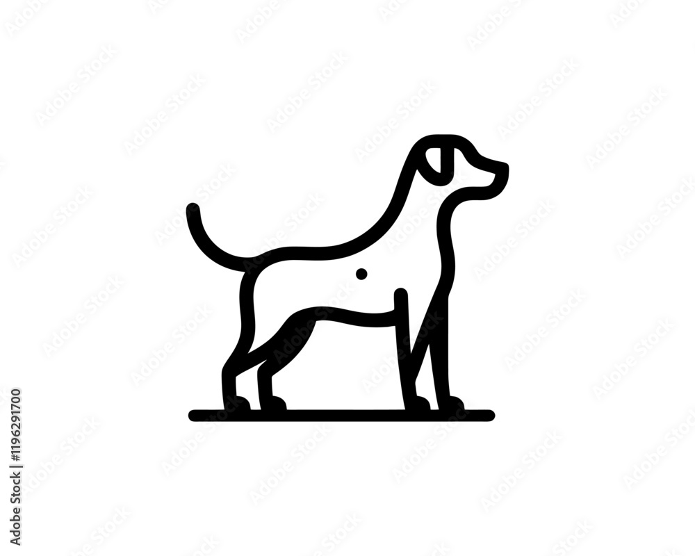 illustration of a dog illustration of a dog