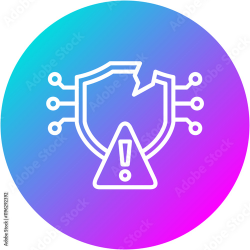 Cybersecurity Threat Icon