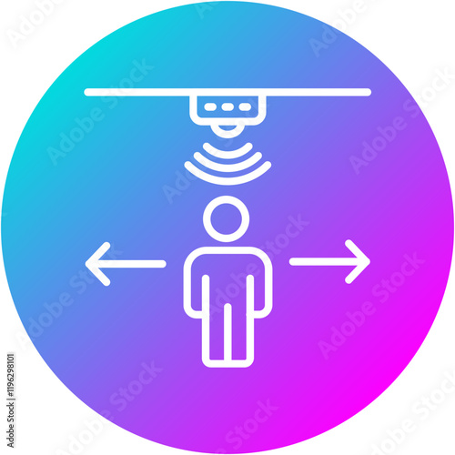 Motion Sensor Icon