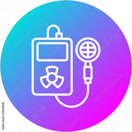 Radiation Sensor Icon