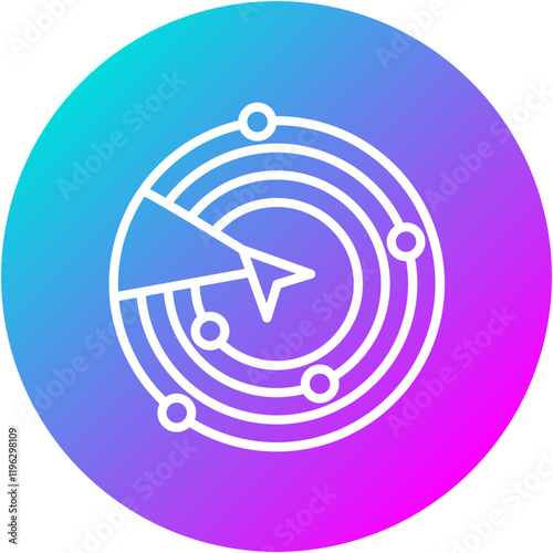 Radar Sensor Icon