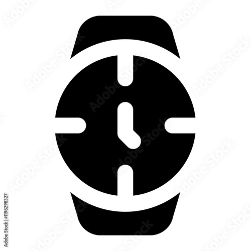 Watch glyph icon