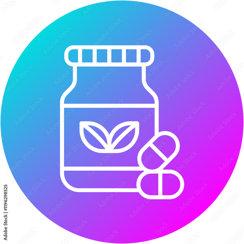 Nutritional Supplements Icon Nutritional Supplements Icon