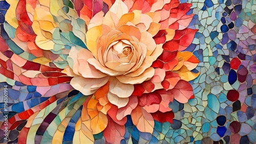 background with flowers
