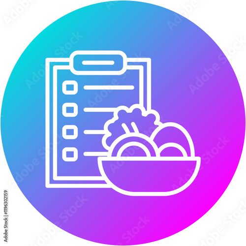 Nutritional Plan Icon