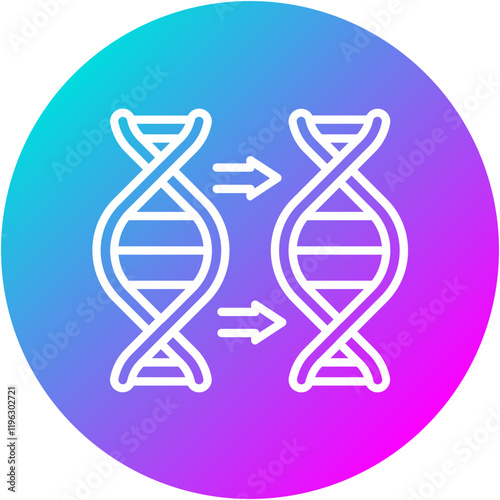 DNA Replication Icon