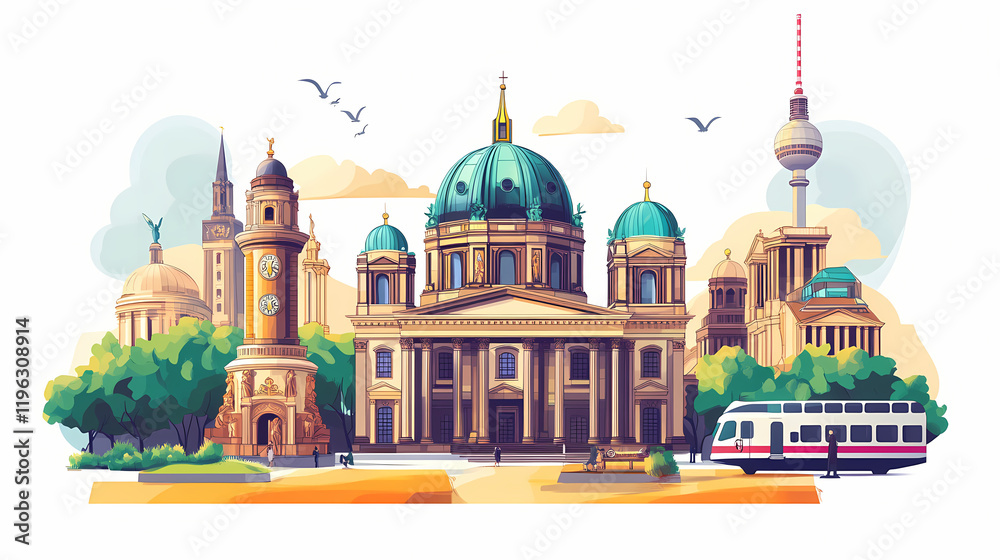 Obraz premium germany architecture landmark