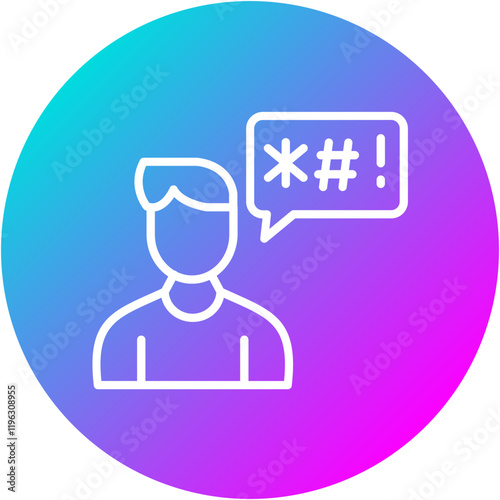 Name calling Icon