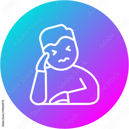 Difficulty Concentrating Icon