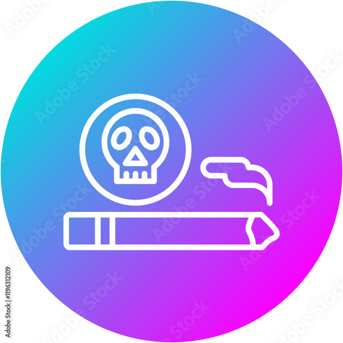 Smoking Dangers Icon