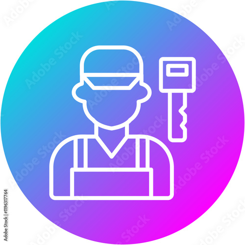 Emergency locksmith Icon