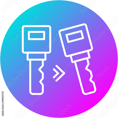 Key duplication Icon