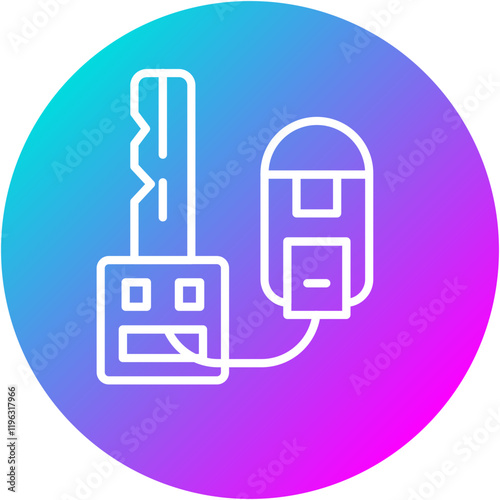 Key fob Icon