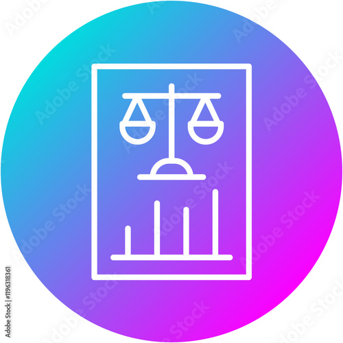 Legal Analysis Icon