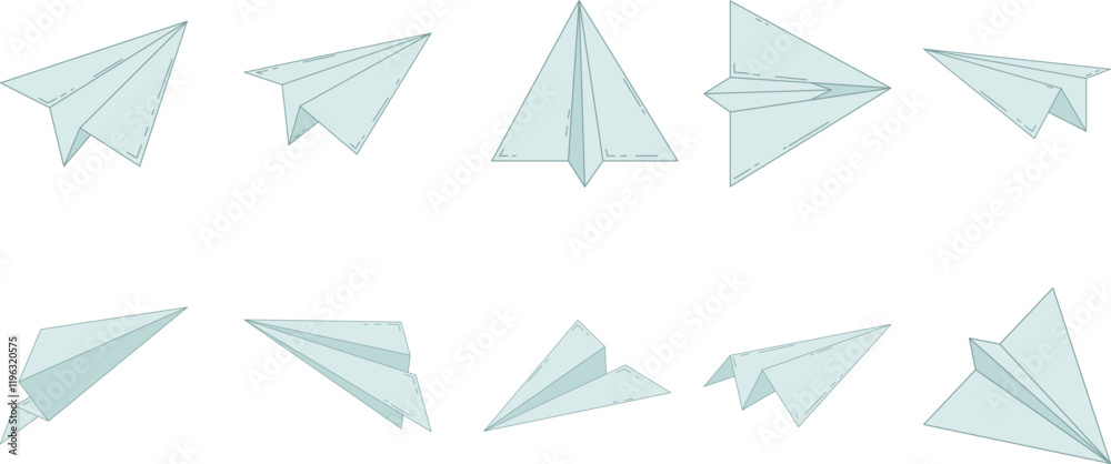 Flat Paper Plane
Flat Paper Plane