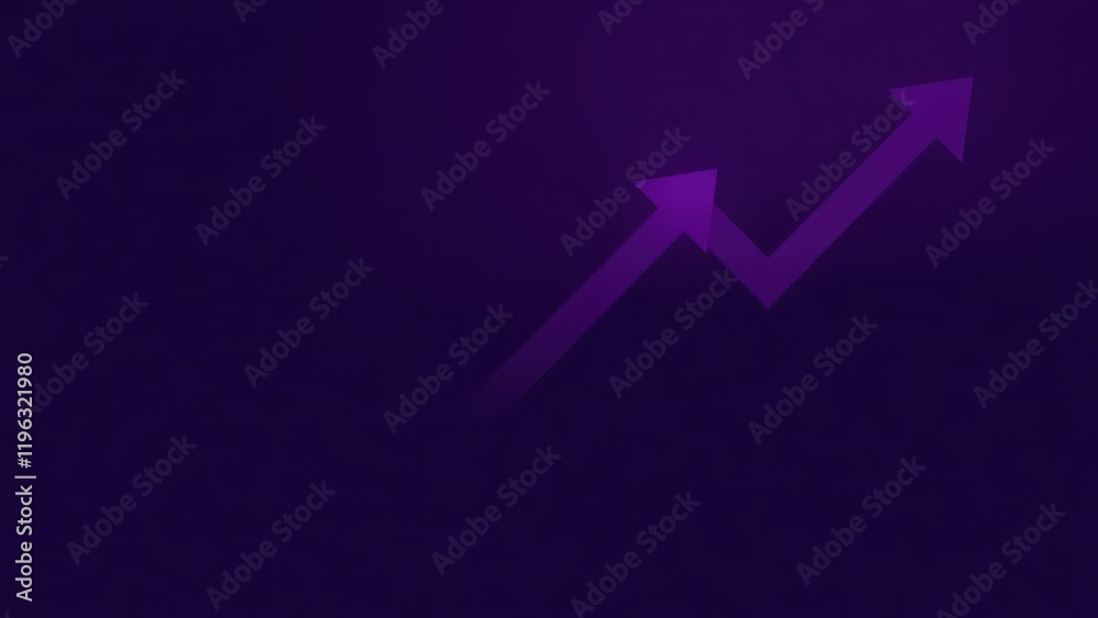 a close up of a purple arrow pointing upward on a dark background, a close up of a purple arrow pointing upward on a dark background,