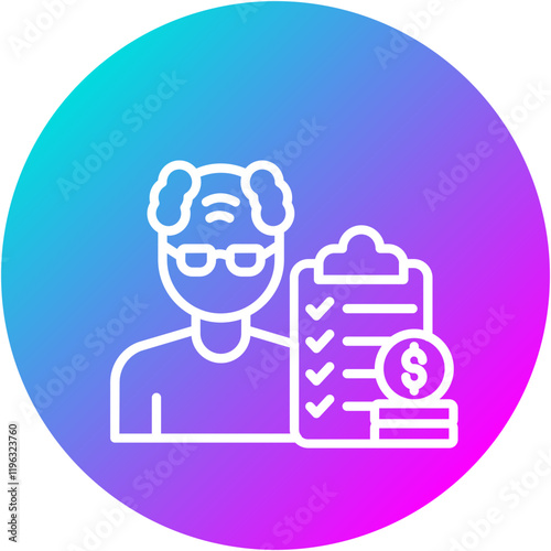 Retirement Portfolio Icon