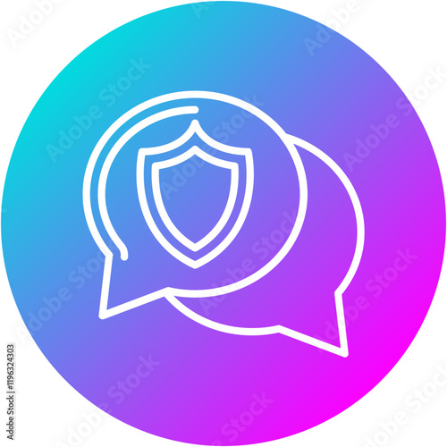 Secure communication Icon