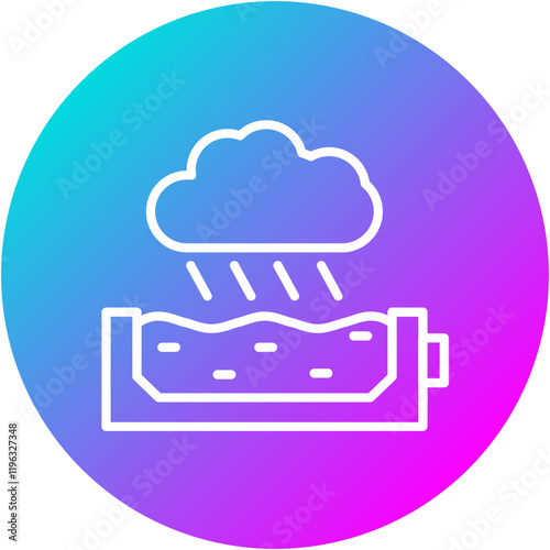 Rainwater Harvesting Icon