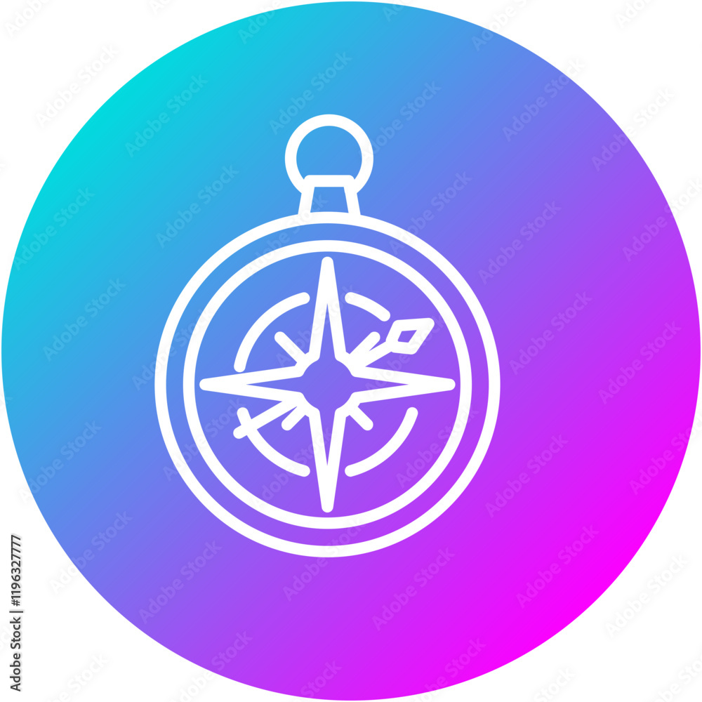 Royal Compass Icon