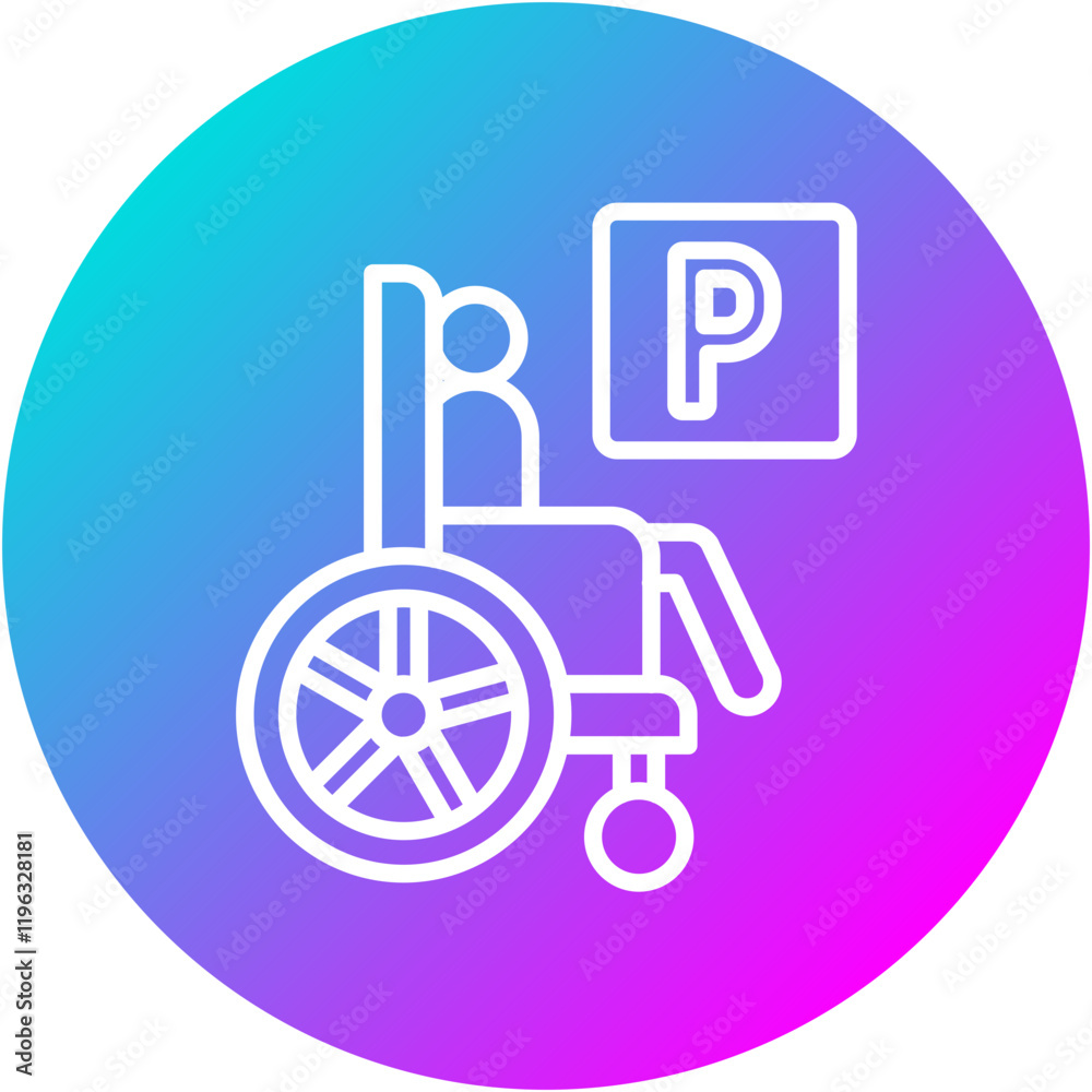 Handicap Parking Icon Handicap Parking Icon
