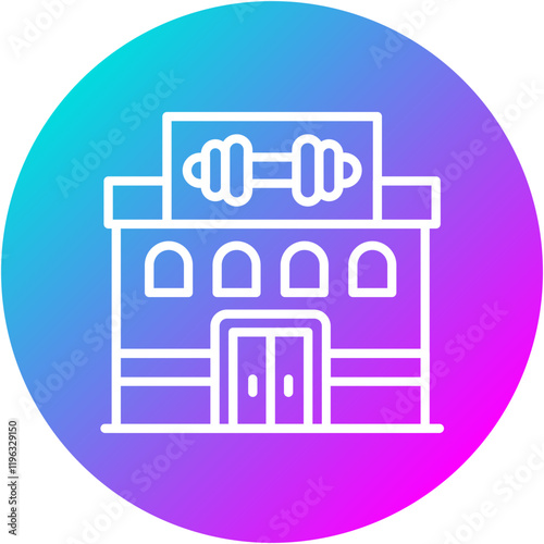 Fitness Center Icon