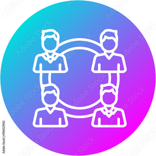 Friendship Circle Icon