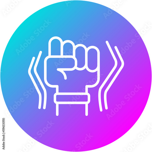 Solidarity Fist Icon