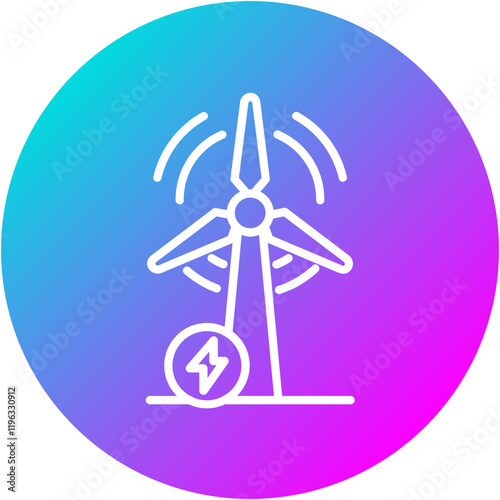 Wind Energy Icon