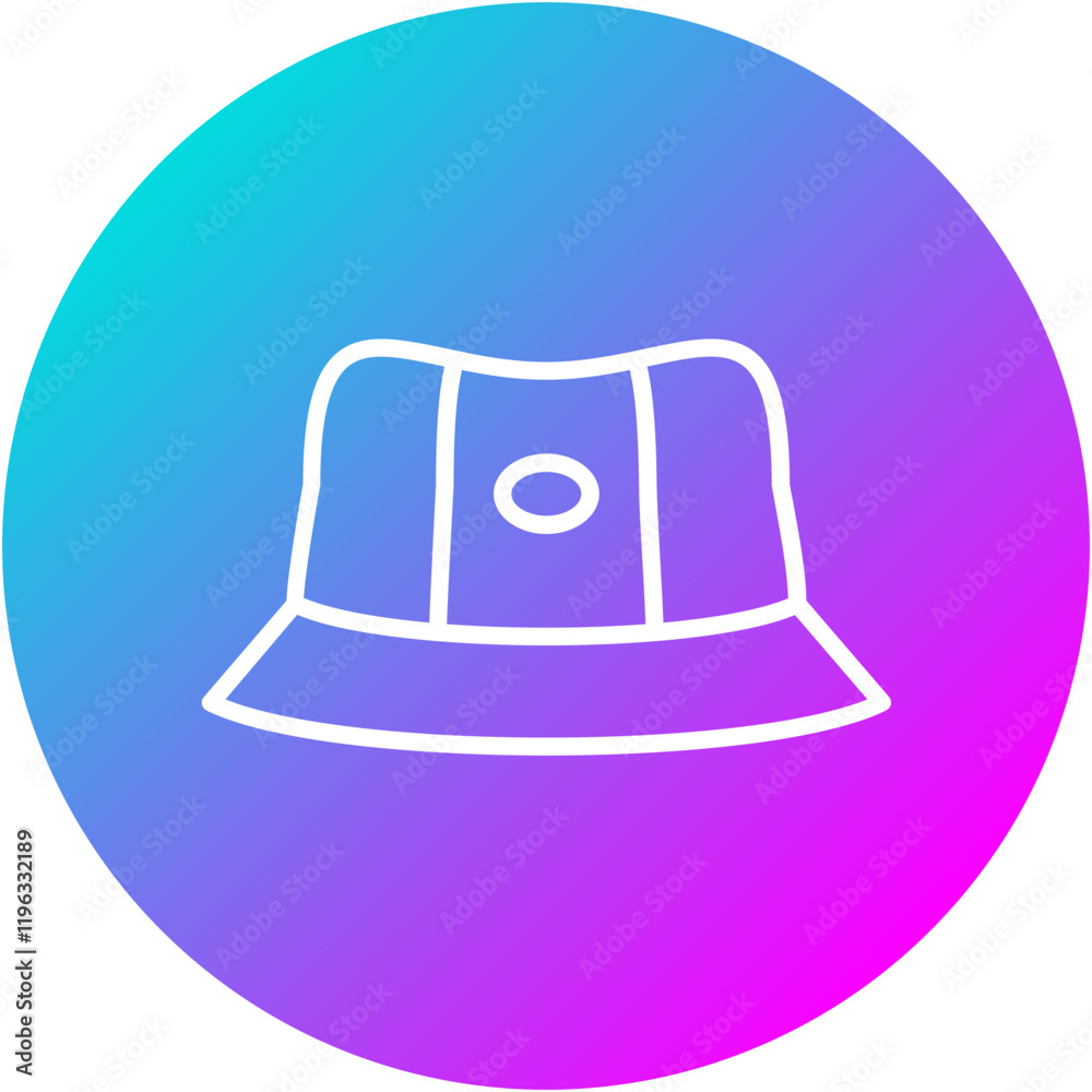 Rain Hat Icon Rain Hat Icon
