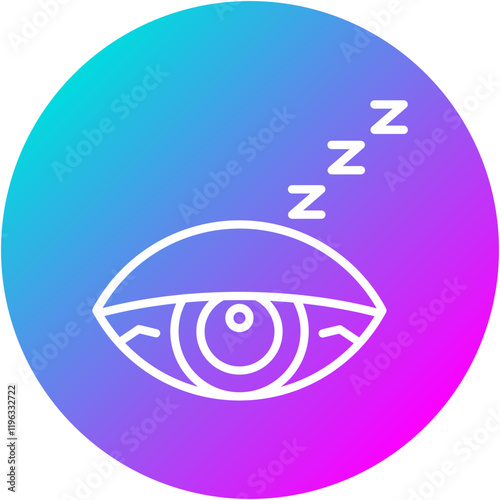 Sleepy Eyes Icon