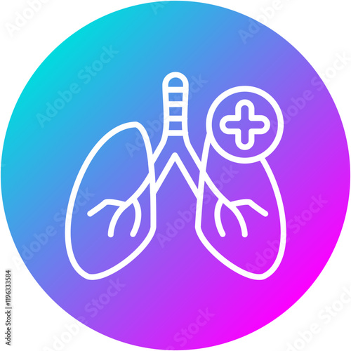 Lung Health Icon