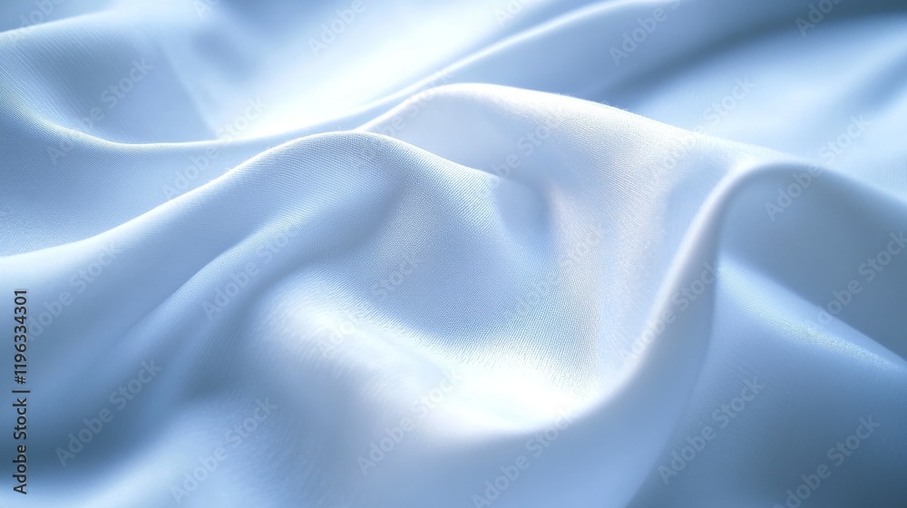 Obraz premium 45.A close-up shot of a white menâ€™s shirt, showcasing its crisp, clean fabric and subtle texture. The focus is on the shirt's neckline, collar, and top button, with the background blurred for