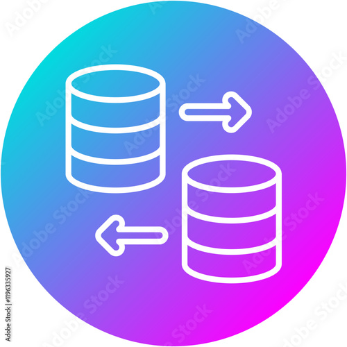 Data Replication Icon