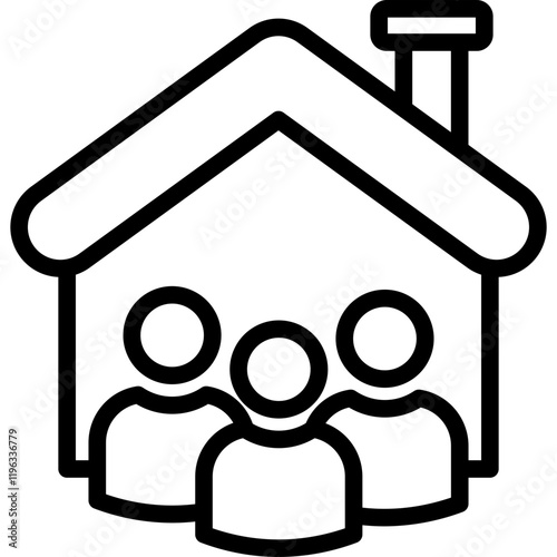 Household line icon