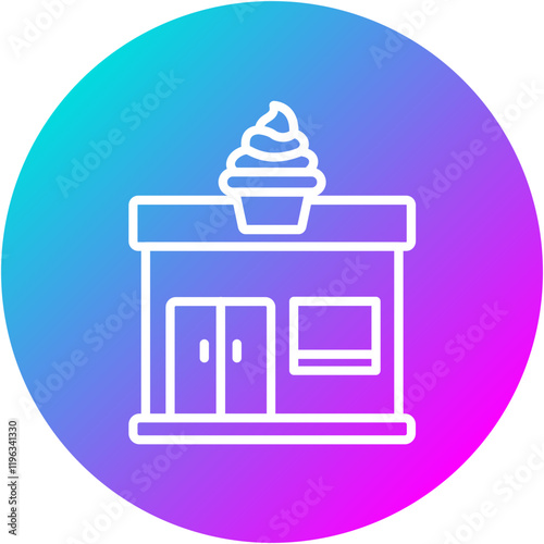 Ice Cream Parlor Icon