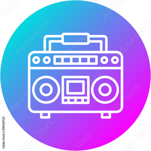 Ghetto Blaster Icon