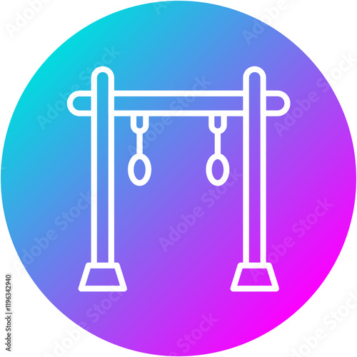 Pull Up Bar Icon