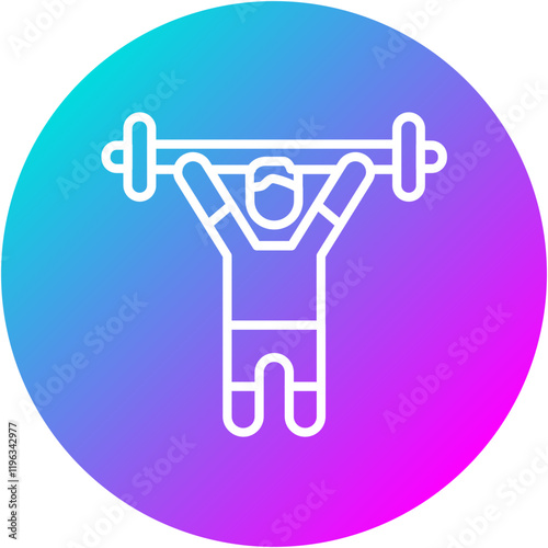 Shoulder Press Icon