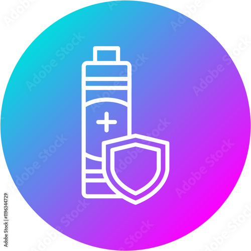 Vape Battery Safety Icon