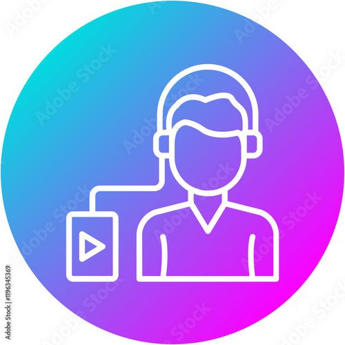 Podcast Listener Icon