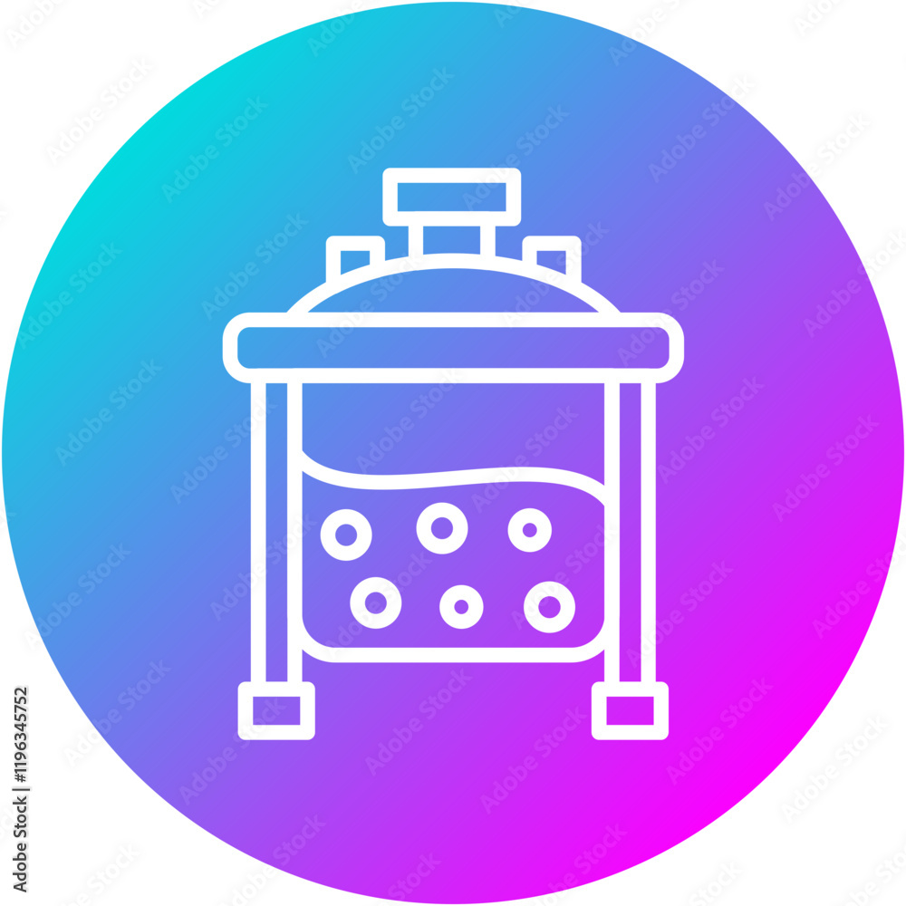 Fototapeta premium Bioreactor Icon
