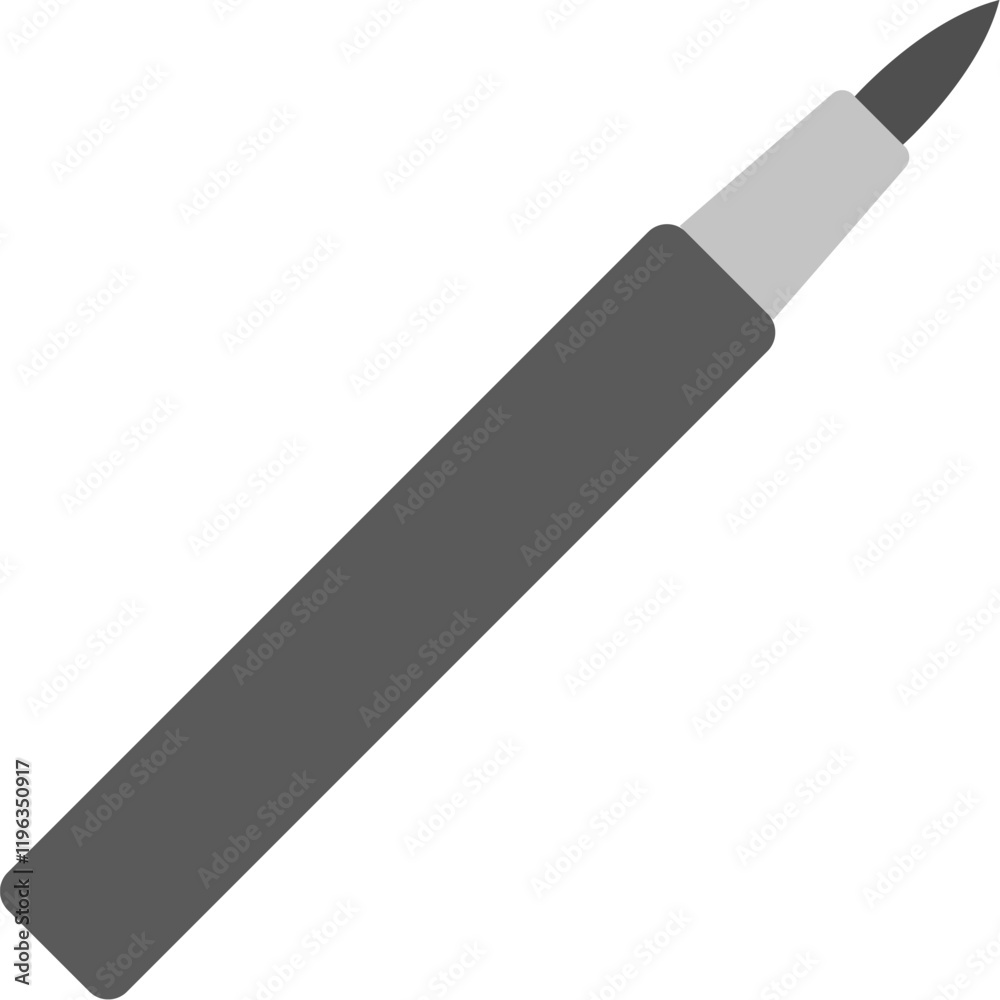 アイライナーのアイコンのイラスト アイライナーのアイコンのイラスト