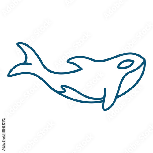 Orca logo icon design