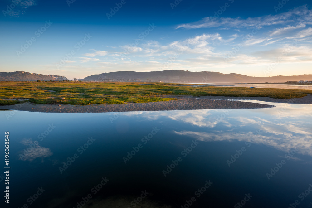 knysna lagoon, garden route, south africa knysna lagoon, garden route, south africa