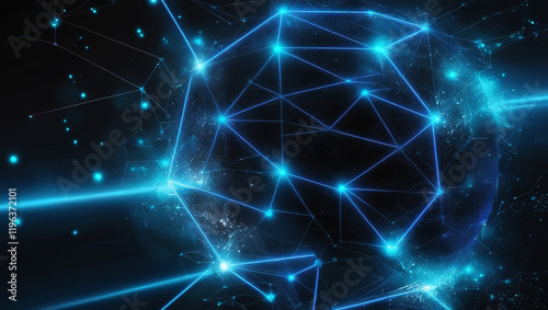 abstract blue background