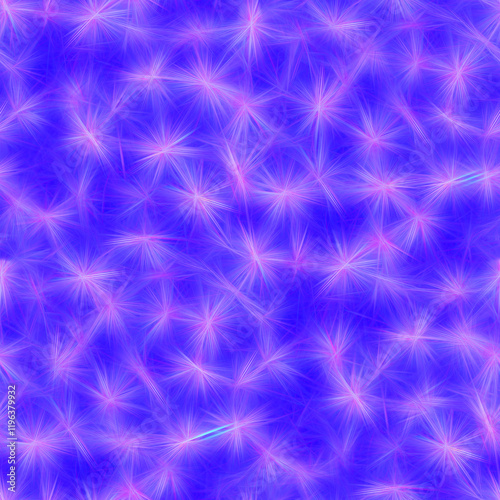 Seamless abstract pattern of vibrant blue and pink swirling lines for dynamic artistic design.