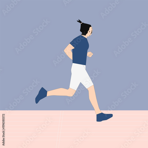 woman are participating in a running tournament