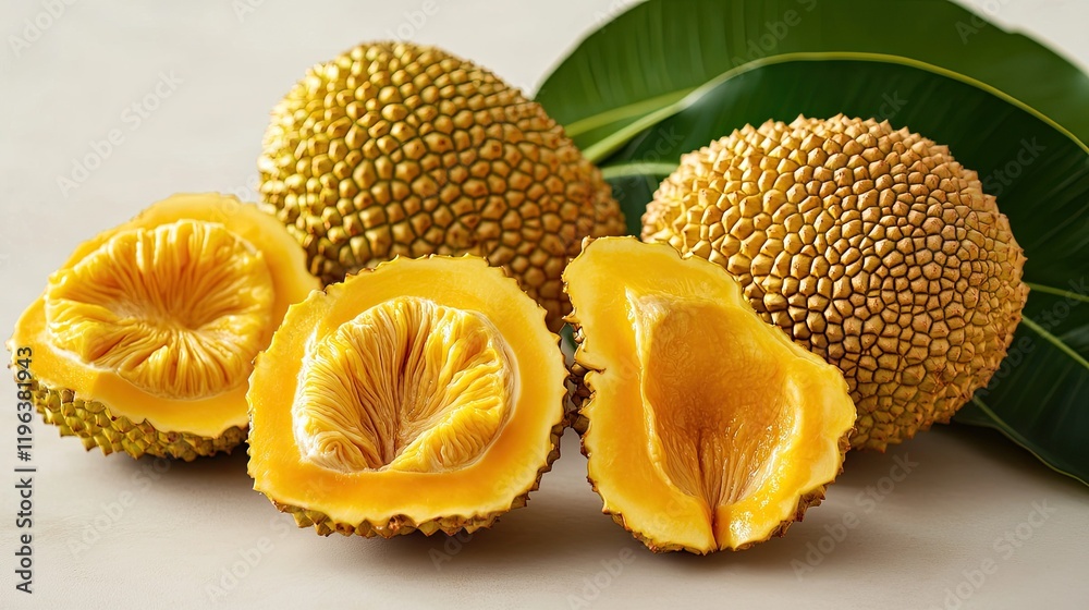 Premium jackfruit isolated on a clear backdrop for projects including organic products, culinary designs, and fresh tropical fruit images Premium jackfruit isolated on a clear backdrop for projects including organic products, culinary designs, and fresh tropical fruit images